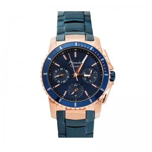 Alexandre Christie AC 6455 Rosegold Blue BFBURBUBU